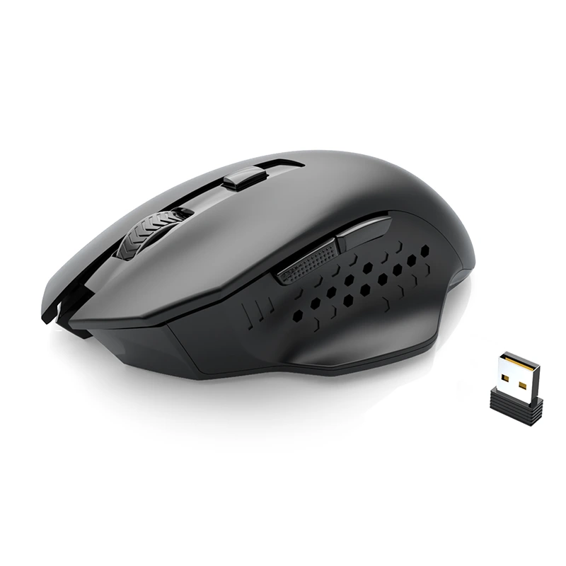 Ергономична 2.4G безжична компютърна мишка за игри