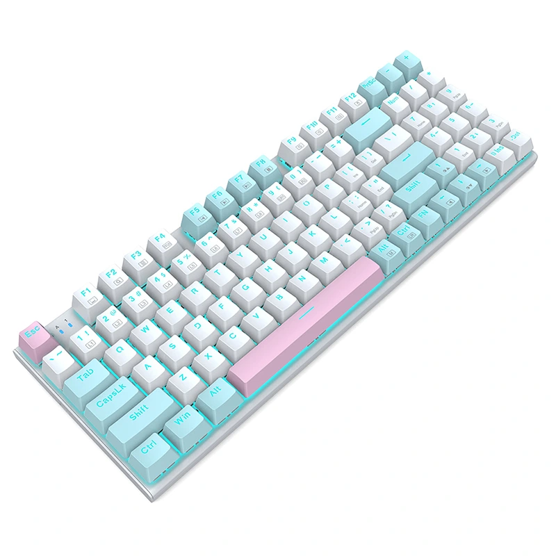 Кабелна механична RGB клавиатура за игри с 94 клавиша